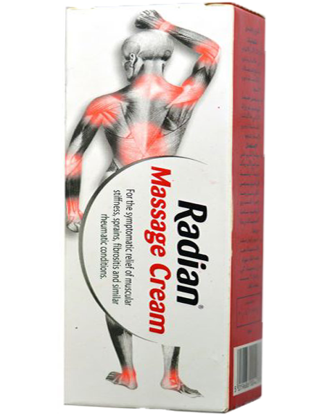 كريم و ماساج RADIAN لعلاج المفاصل